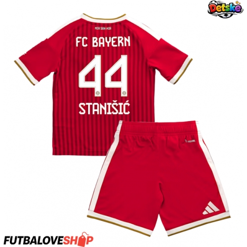 Dres Bayern Munich Josip Stanisic #44 Domáci pre deti 2026-27 Krátky Rukáv (+ trenírky)